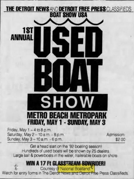 National Boatland - May Used Boat Show (newer photo)